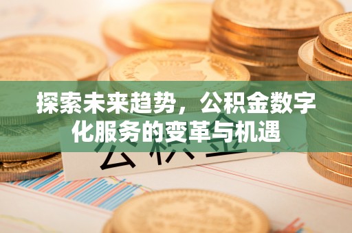 老河口探索未来趋势，公积金数字化服务的变革与机遇