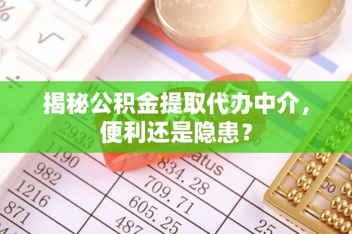 老河口揭秘公积金提取代办中介，便利还是隐患？