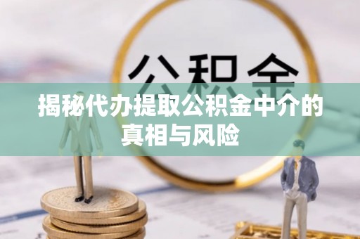老河口揭秘代办提取公积金中介的真相与风险