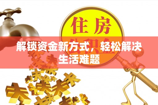 老河口解锁资金新方式，轻松解决生活难题