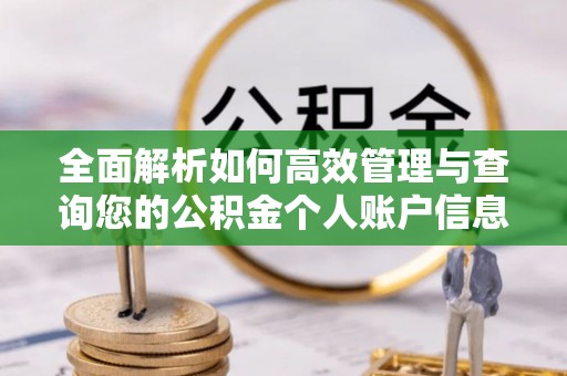 老河口全面解析如何高效管理与查询您的公积金个人账户信息