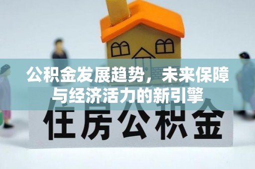 老河口公积金发展趋势，未来保障与经济活力的新引擎