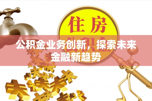 老河口公积金业务创新，探索未来金融新趋势