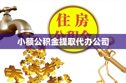 老河口小额公积金提取代办公司