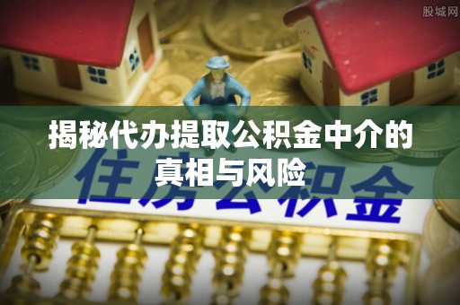 老河口揭秘代办提取公积金中介的真相与风险
