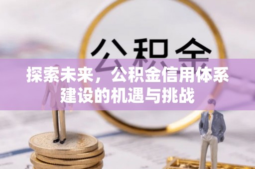 老河口探索未来，公积金信用体系建设的机遇与挑战